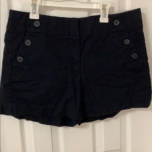 Loft Navy Shorts